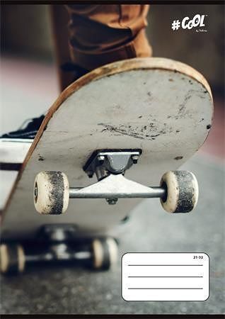 Sešit &quot;Teens&quot;, mix motivů, A5, linkovaný, 32 listů, 4-8. třída, COOL BY VICTORIA