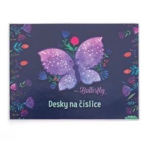 Desky na číslice Motýl