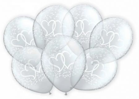 B- Balónky - průhledné (7ks)