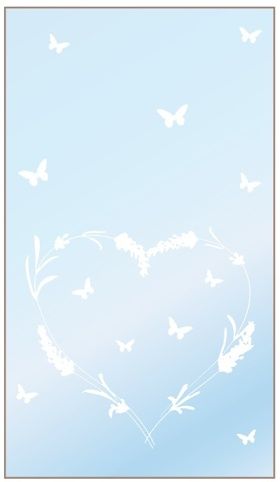 Sáček průhledný se srdíčkem 20x35 cm