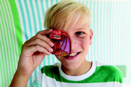 Výroba&malování - draci