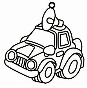 Závěsná sklíčka k vybarvení barvami na sklo cca 8 cm - 12. AUTO