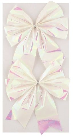 Mašle duhové 12cm, 2ks