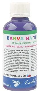 Barva na textil, na světlé materiály 50g 5. LILA