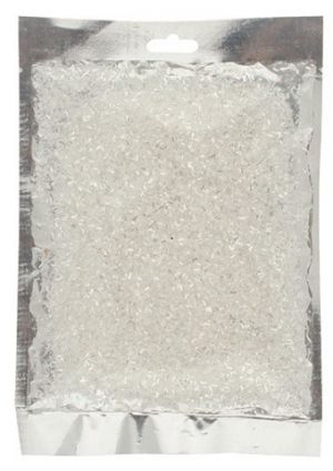 Konfety 30 g proužky bílé