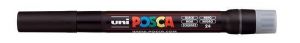 Štětcový fix "Posca PCF-350", černá, UNI 2UPCF350F