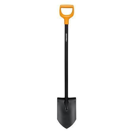 Rýč "Solid", černá, špičatý, FISKARS 1066716