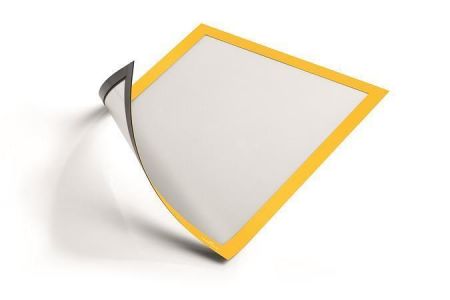 Prezentační rám "DURAFRAME® MAGNETIC", žlutá, A4, magnetický, DURABLE 486904