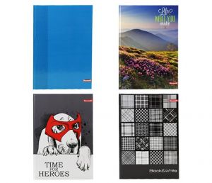 Kniha záznamová A4 linka 80l Urban mix