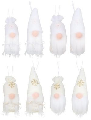 Skřítek plyšový na zavěšení 8 cm