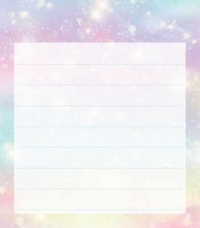 SN-10 Samolepící papírky 7x8cm 100 listů- DUHA