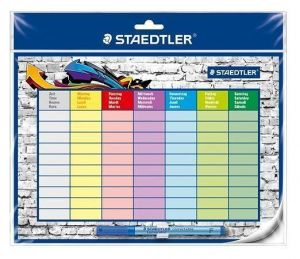 Plánovací rodinná tabule "Lumocolor 641 SP2", stíratelná, STAEDTLER 641 SP2