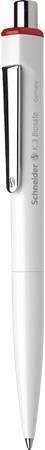 Kuličkové pero "K3", červená, 0,5mm, stiskací mechanismus, SCHNEIDER 3272