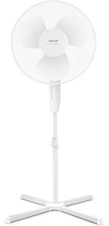 Ventilátor "SFN 4010WH", bílá, stojanový, 40 cm, SENCOR 41009428