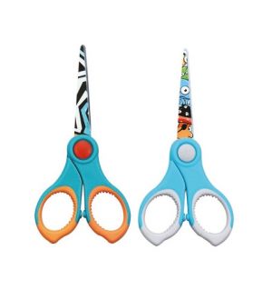 Školní nůžky KEYROAD Tattoo, 15cm, asort