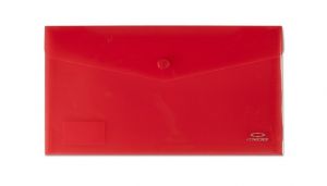 Spisové desky CONCORDE s drukem DL, transp. červená