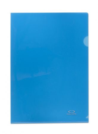 Zakládací obal CONCORDE A4 "L" 180mic, 10ks, modrá