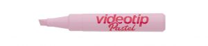 Zvýrazňovač ICO Videotip pastelový, pastel růžová