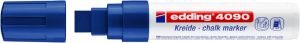 Křídový popisovač EDDING 4090, modrý