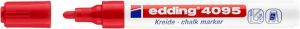Křídový popisovač EDDING 4095, červený
