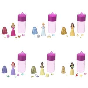 DISNEY PRINCESSES COLOR REVEAL KRÁLOVSKÁ MALÁ PANENKA NA VEČÍRKU ASST