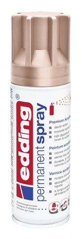 Akrylový sprej EDDING 5200, růž. zlatá matná 937