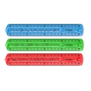 Pravítko KEYROAD Flexi, 20cm, asort