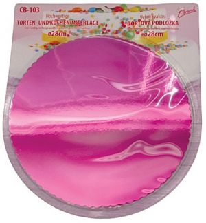 Dortová podložka metalická prům. 28cm