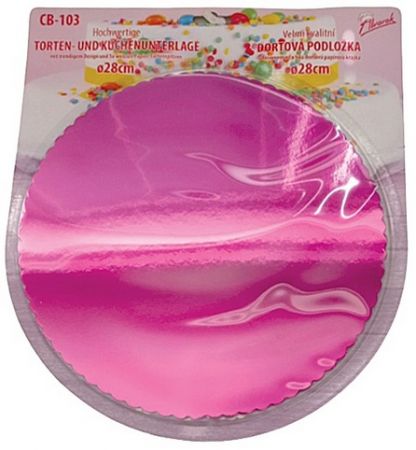 Dortová podložka metalická prům. 28cm