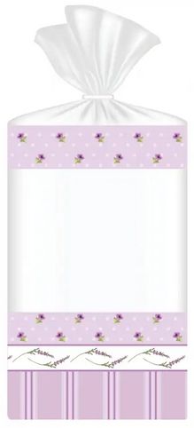 Celofánový sáček- PICCOLO-11x21 /5cm 10ks / Balení ZELL-101