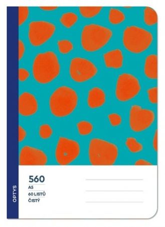 Školní sešit 560 bezdřevý čistý, jahůdky
