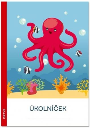 Úkolníček A5, 20 listů, Chobotnice