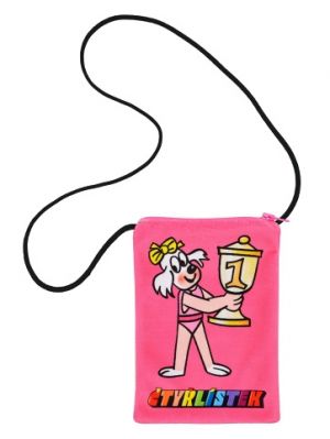 Taštička na krk Fifinka, růžová