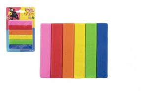 Modelína/Plastelína NARA 60g 6 ks na kartě 9x14cm