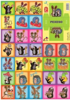 Pexeso Krtek na člunu