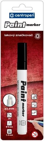 CENTROPEN Značkovač 9100 lakový černý