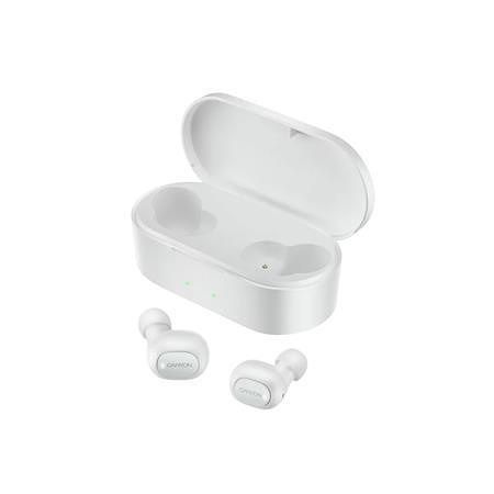 Sluchátka "TWS-2", bílá, TWS bezdrátové, Bluetooth 5.0, CANYON CND-TBTHS2W