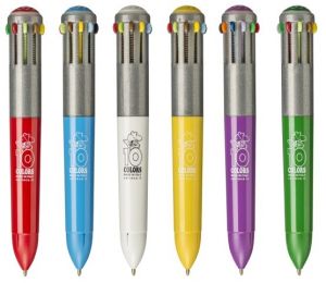 Kuličkové pero Car.maxi metal 10-ti bar. blistr