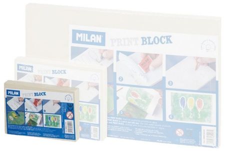 Linorit blok gumy 7,2x11,4x0,9 cm Milan