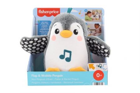 Fisher-Price Mávající a houpající se tučňák HNC10