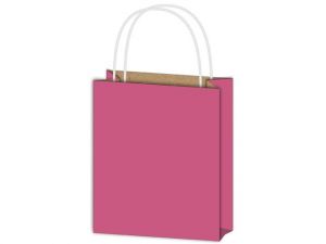 Taška MFP dárková T4 kraft 180x230x100 fialová