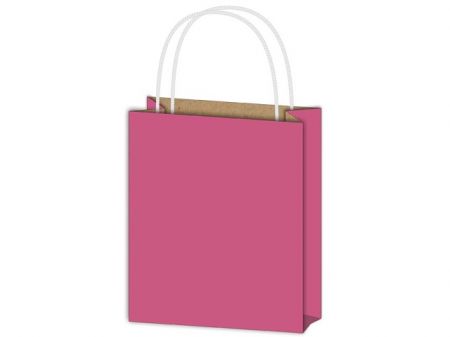 Taška MFP dárková T4 kraft 180x230x100 fialová