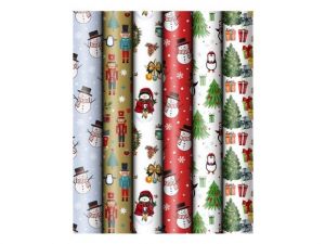 Balící papír vánoční role 200x70 dětský mix č.7