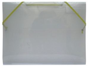 Desky 3 klopy s gumou Europen A4 čiré