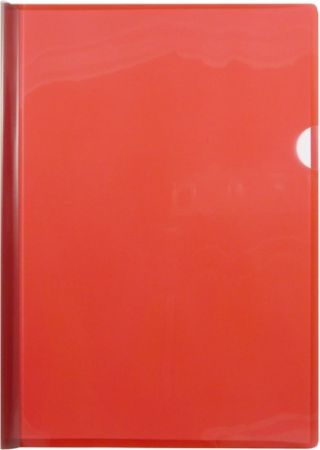 Desky s lištou na 30 l Europen A4 růžové (červené)