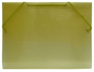 Desky 3 klopy s gumou Europen A4 žluté