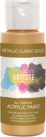 DO barva akryl. DOA 763103 59ml Metallic Classic Gold