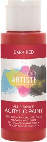 DO barva akrylová DOA 763212 59ml Dark Red