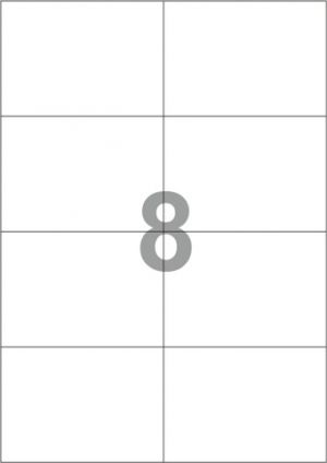 Etikety A4 105 x 74 8ks na str.