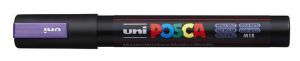 Akrylový popisovač "Posca PC-5M", kovově fialová, 1,8-2,5 mm, UNI 2UPC5MML